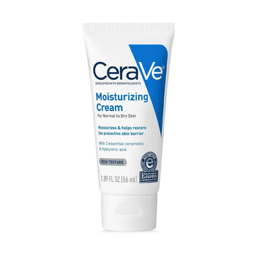 CeraVe Moisturizing Cream for Normal to Dry Skin Travel Size Package 56 ml