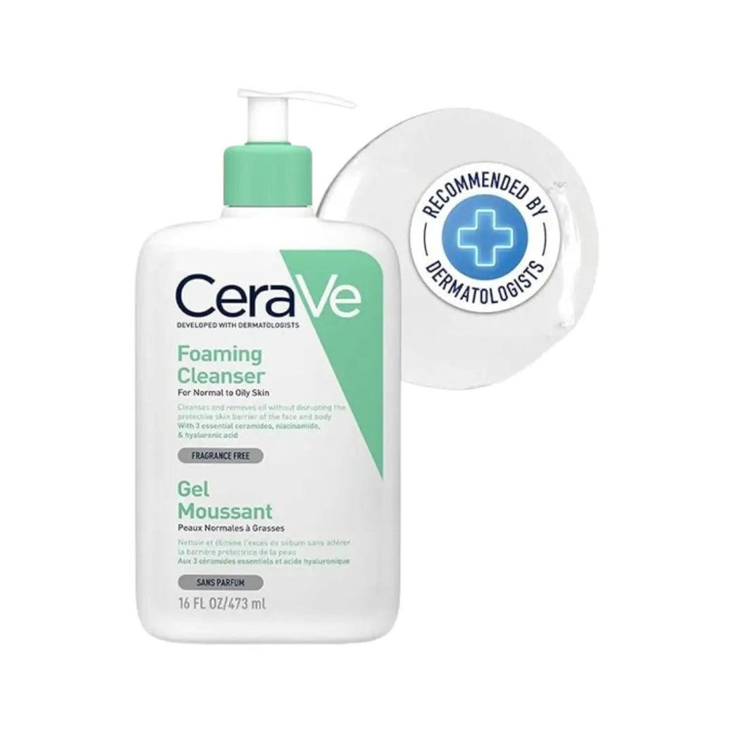 CeraVe Foaming Cleanser Gel Moussant 473ML