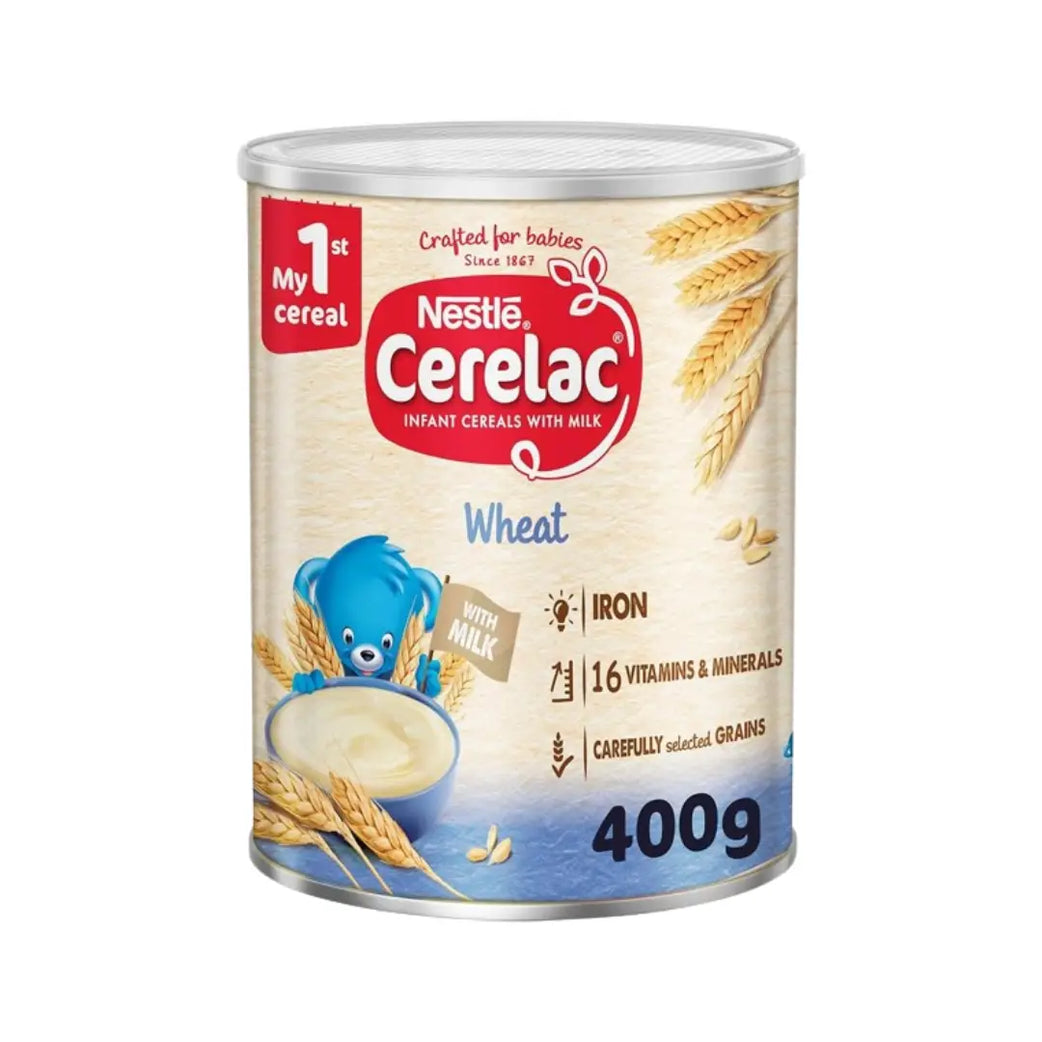 CERELAC WHEAT WITH MILK 6M 400G
