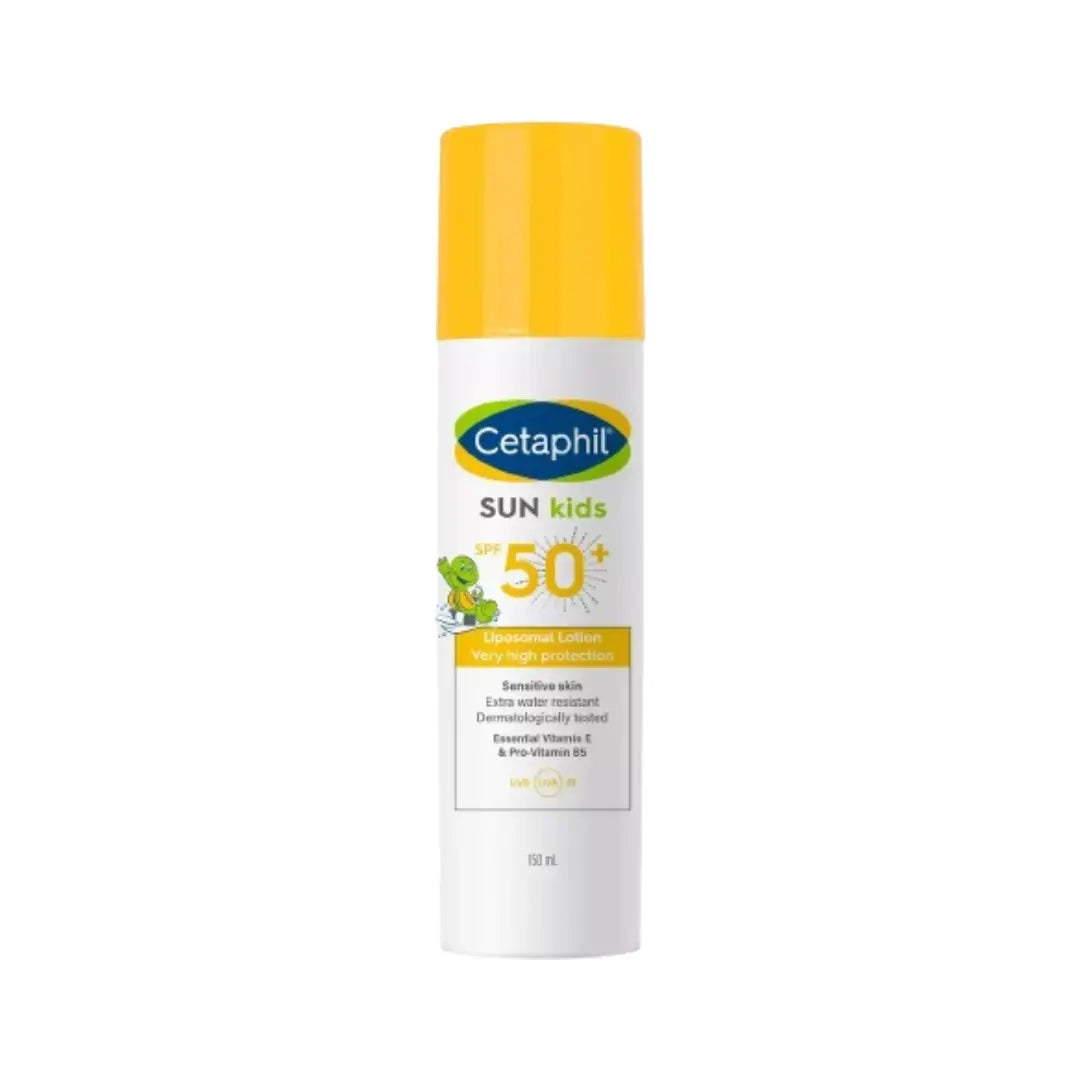 Cetaphil Sun SPF 50+ Kids Liposomal Lotion Sunscreen 150ml bottle for children