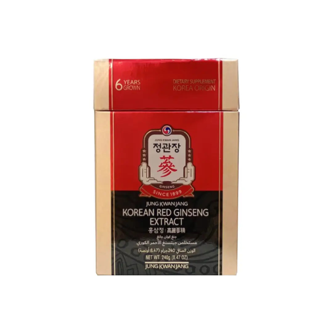 Cheong Kwan Jang Korean Red Ginseng Extract 240g jar front view