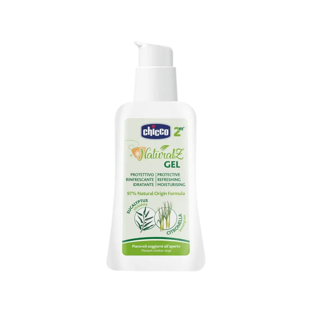 Chicco NaturalZ Citronella Protective Gel 60ml | Natural Refreshing & Hydrating Skin Gel