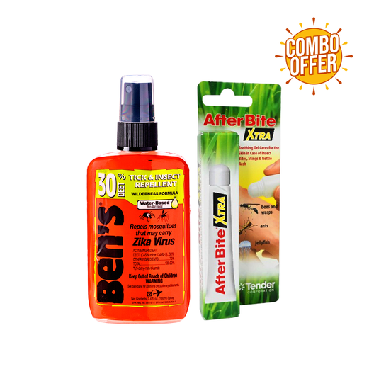 Bens Tick & Insect Repellent Deet 100 Spray 37ml + After Bite Extra