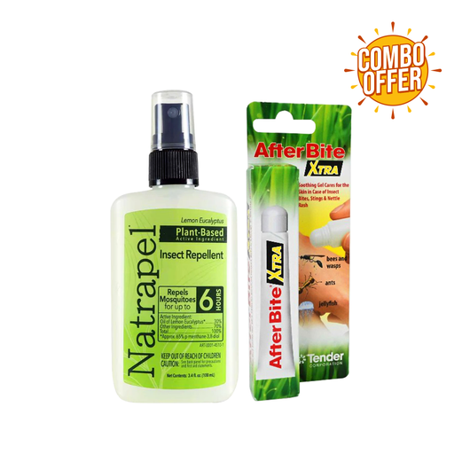 Natrapel Lemon Eucalyptus Insect Repellent Spray 100ml + After Bite Extra