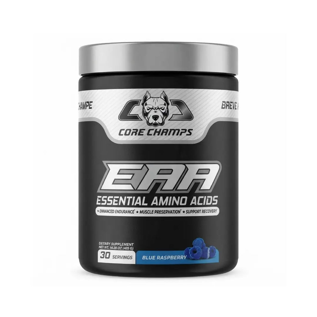 Core Champs EAA Blue Raspberry 405g 30 Servings – Essential Amino Acid Powder