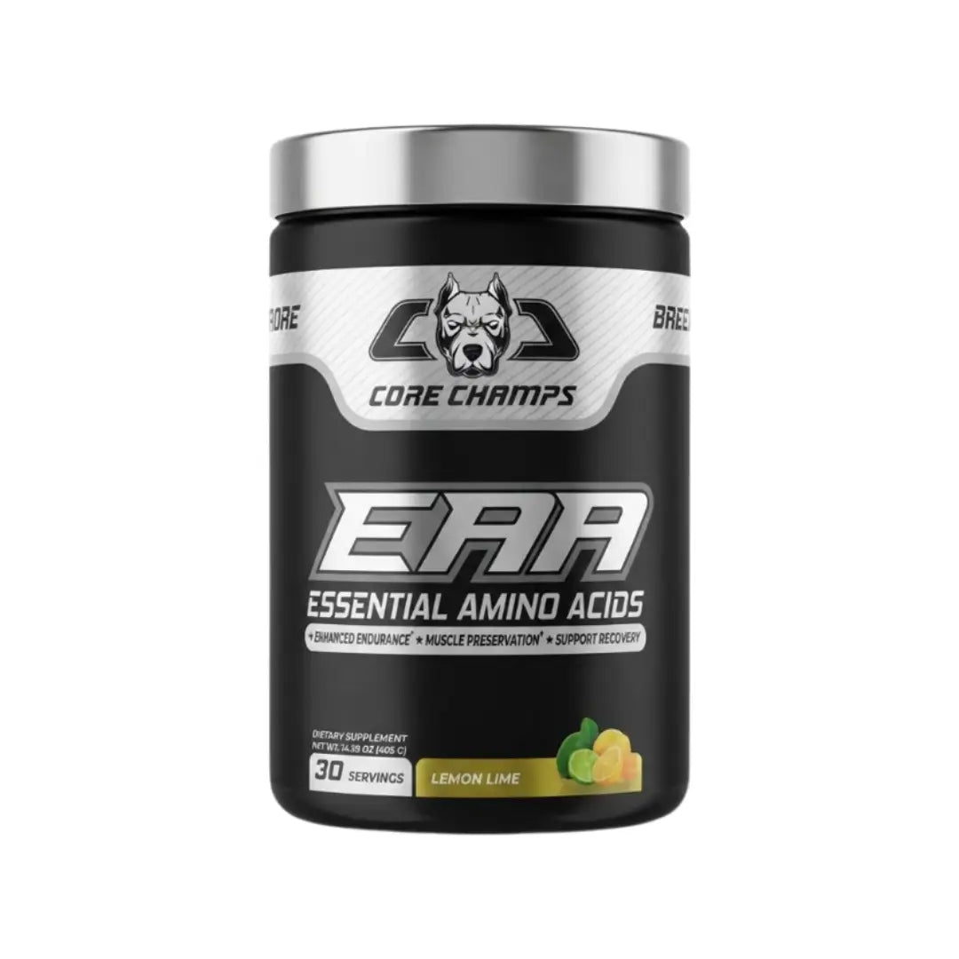 Core Champs EAA Lemon Lime 405g 30 Servings – Essential Amino Acid Powder