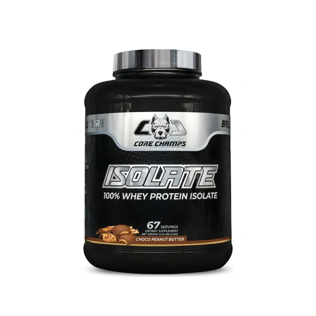 Core Champs Isolate 100% 4.4lb Choco Peanut Butter Serv 67