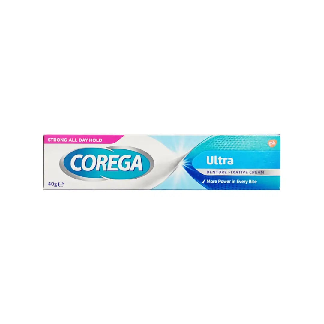 Corega Ultra Denture Fixative Cream 40g