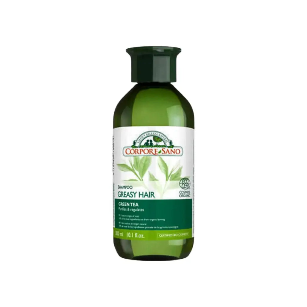 Corpore Sano Greasy Hair Green Tea Shampoo 300ml