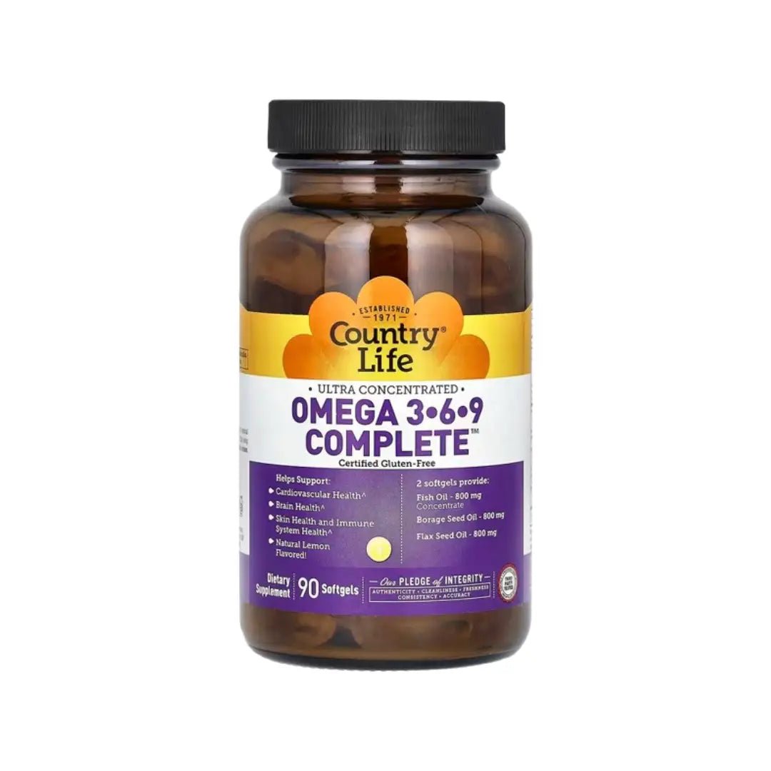 Country Life Ultra Concentrated Omega 369 Softgel 90s