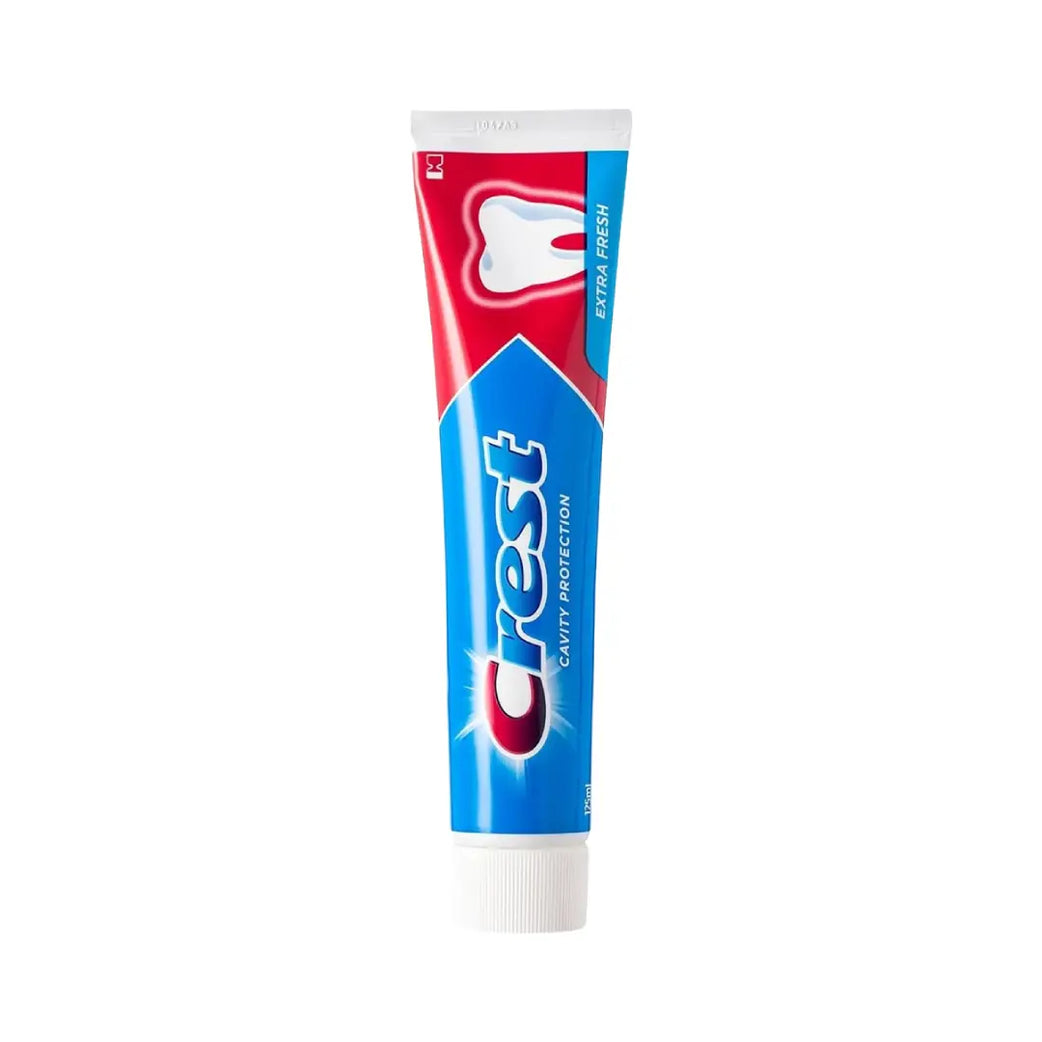Crest Active Fluoride Extra Fresh Toothpaste 125ml | Fluoride Toothpaste for Fresh Breath & Daily Oral Care