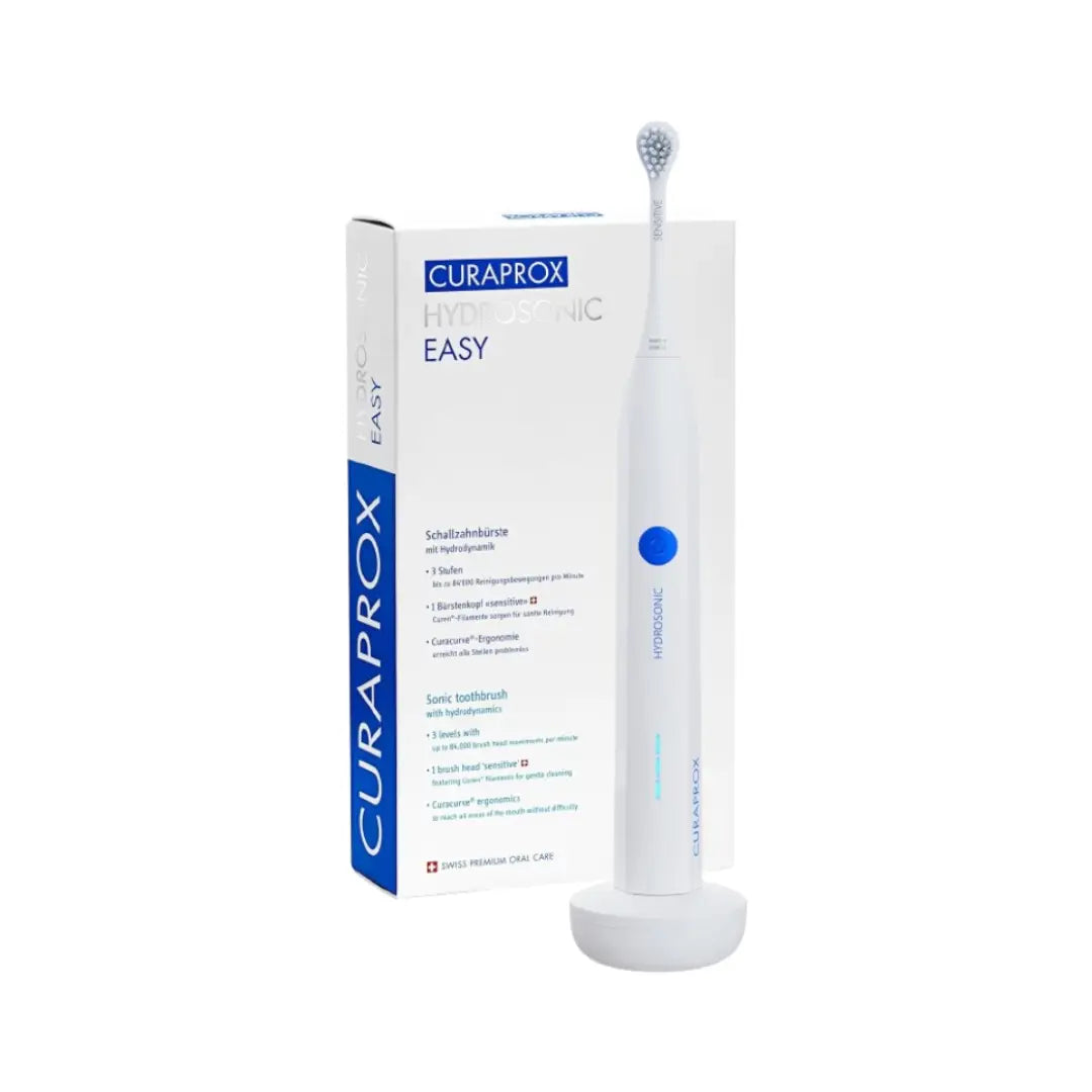 Curaprox Hydrosonic Easy Sonic Toothbrush 27608 – Advanced Sonic Electric Toothbrush