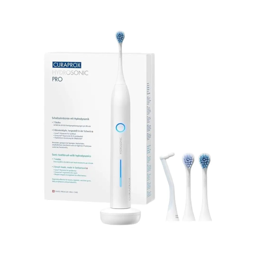 Curaprox Hydrosonic PRO Sonic Toothbrush – Advanced Multi-Mode Electric Toothbrush