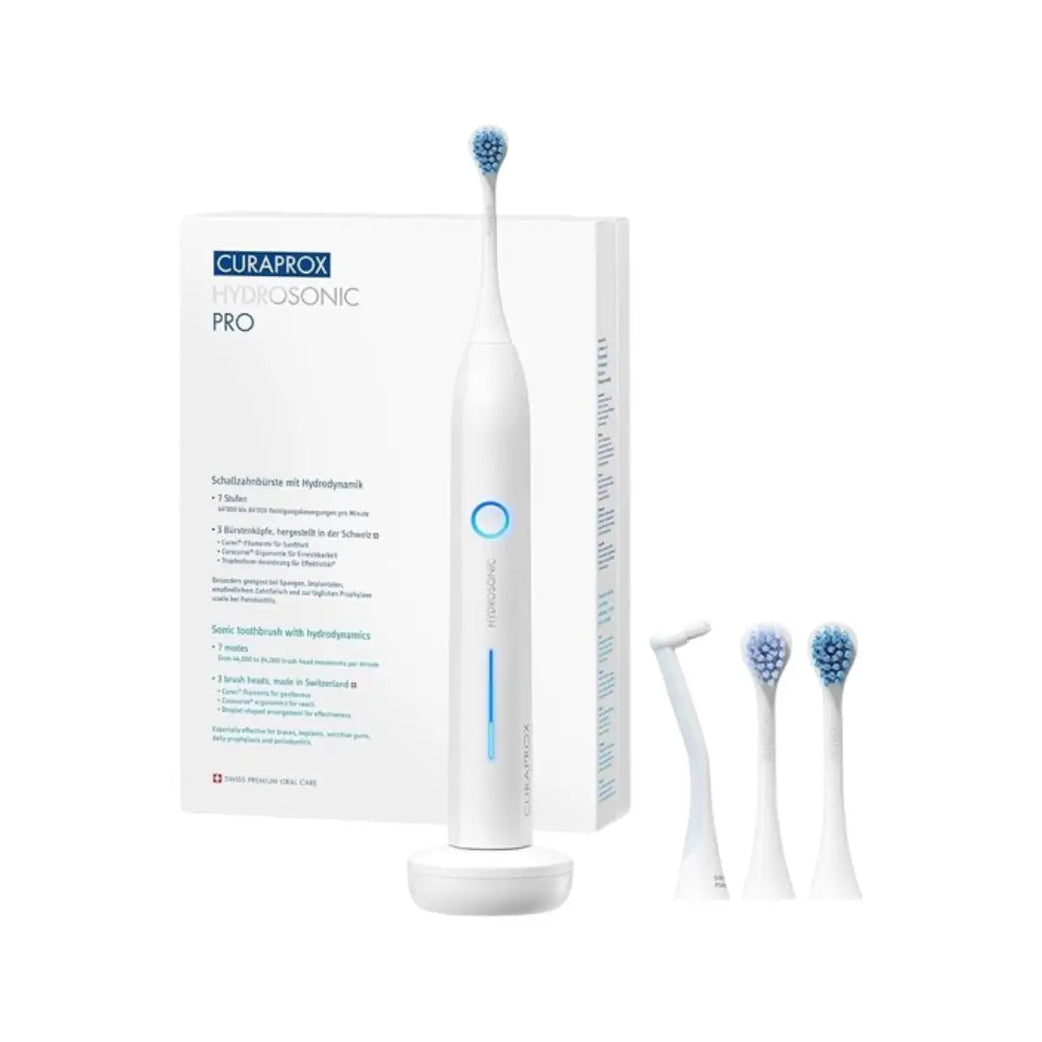 Curaprox Hydrosonic PRO Sonic Toothbrush – Advanced Multi-Mode Electric Toothbrush