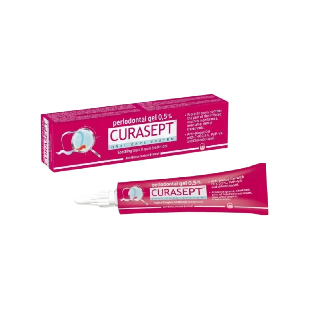 Curasept Periodontal Soothing Gel 0.5% 30ml | Gum Care Gel for Sensitive & Irritated Gum