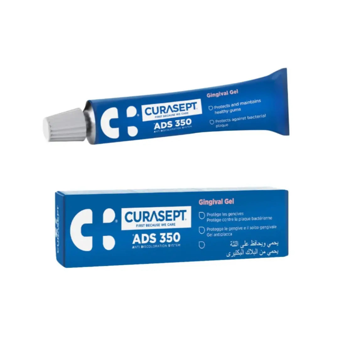 Curasept ADS 350 Gingival Gel 30ml | Chlorhexidine 0.5% Gum Treatment | Anti-Plaque & Gum Care Gel