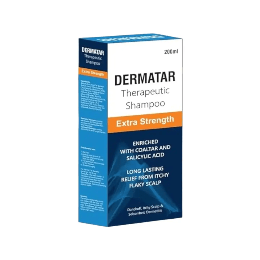 DERMATAR Extra Strength Therapeutic Shampoo 200ml