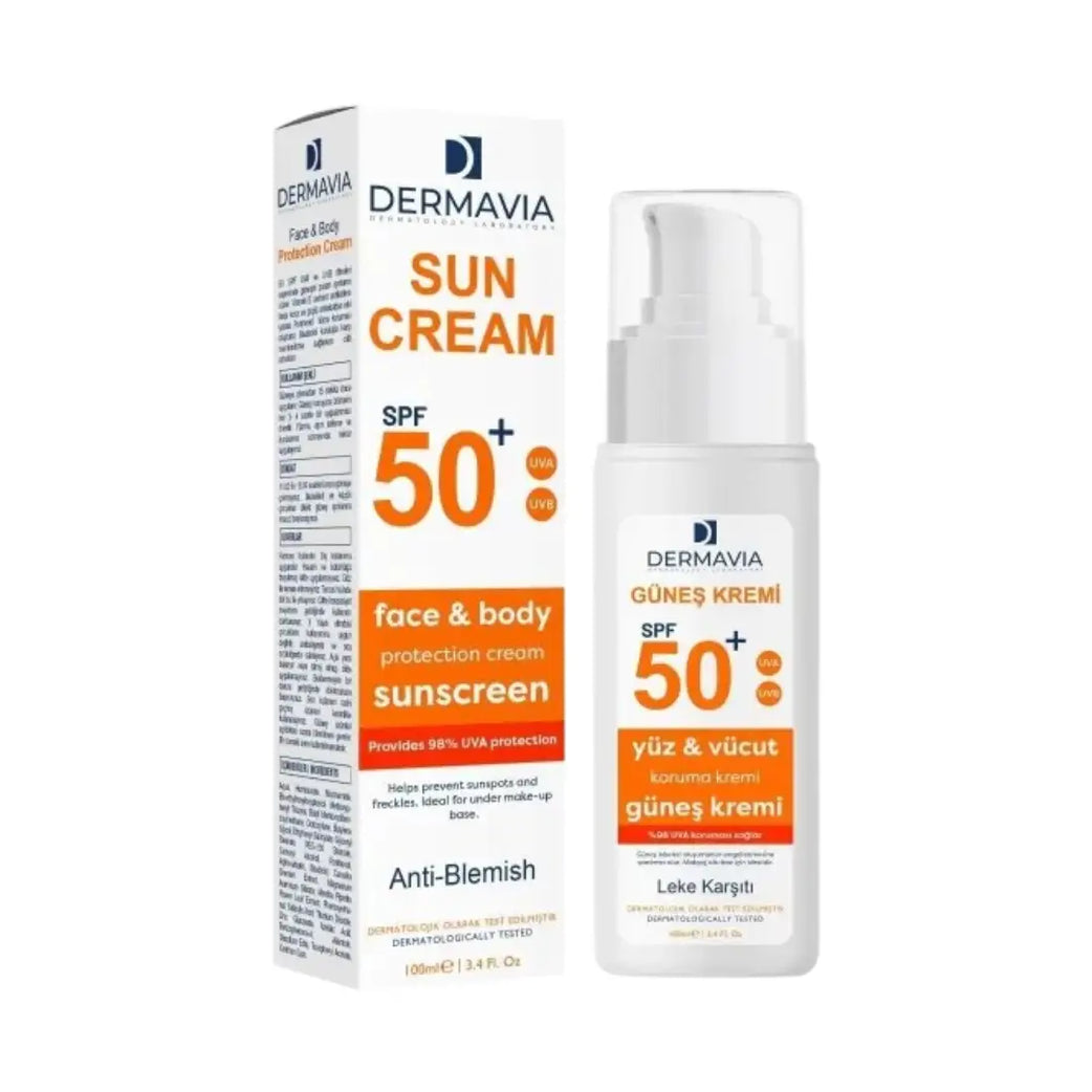 DERMAVIA Sun Cream Anti-Blemish SPF50+ 100ml