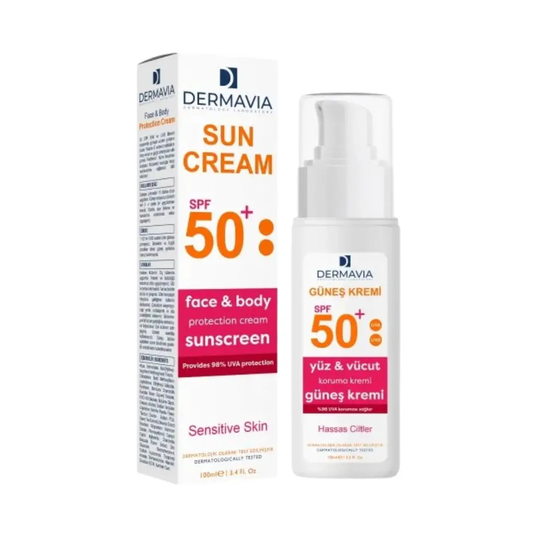 DERMAVIA Sun Cream Sensitive Skin SPF50+ 100ml