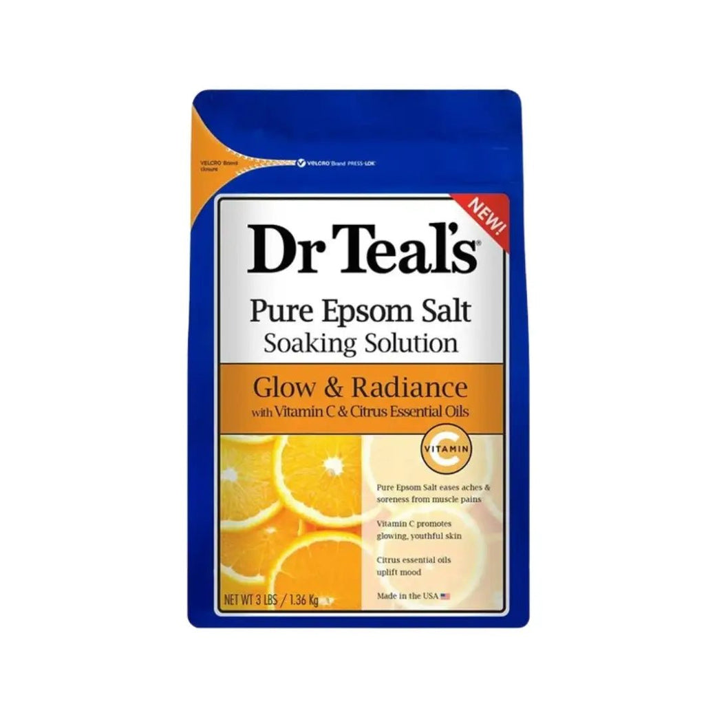 DR TEALS Epsom Salt Vitamin C & Citrus Oils 1.3kg