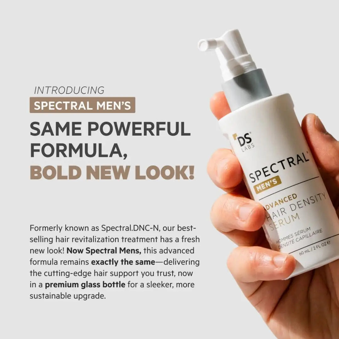 DS Laboratories Spectral Men's Advanced Hair Density Serum 60ml – Nanoxidil Scalp Serum
