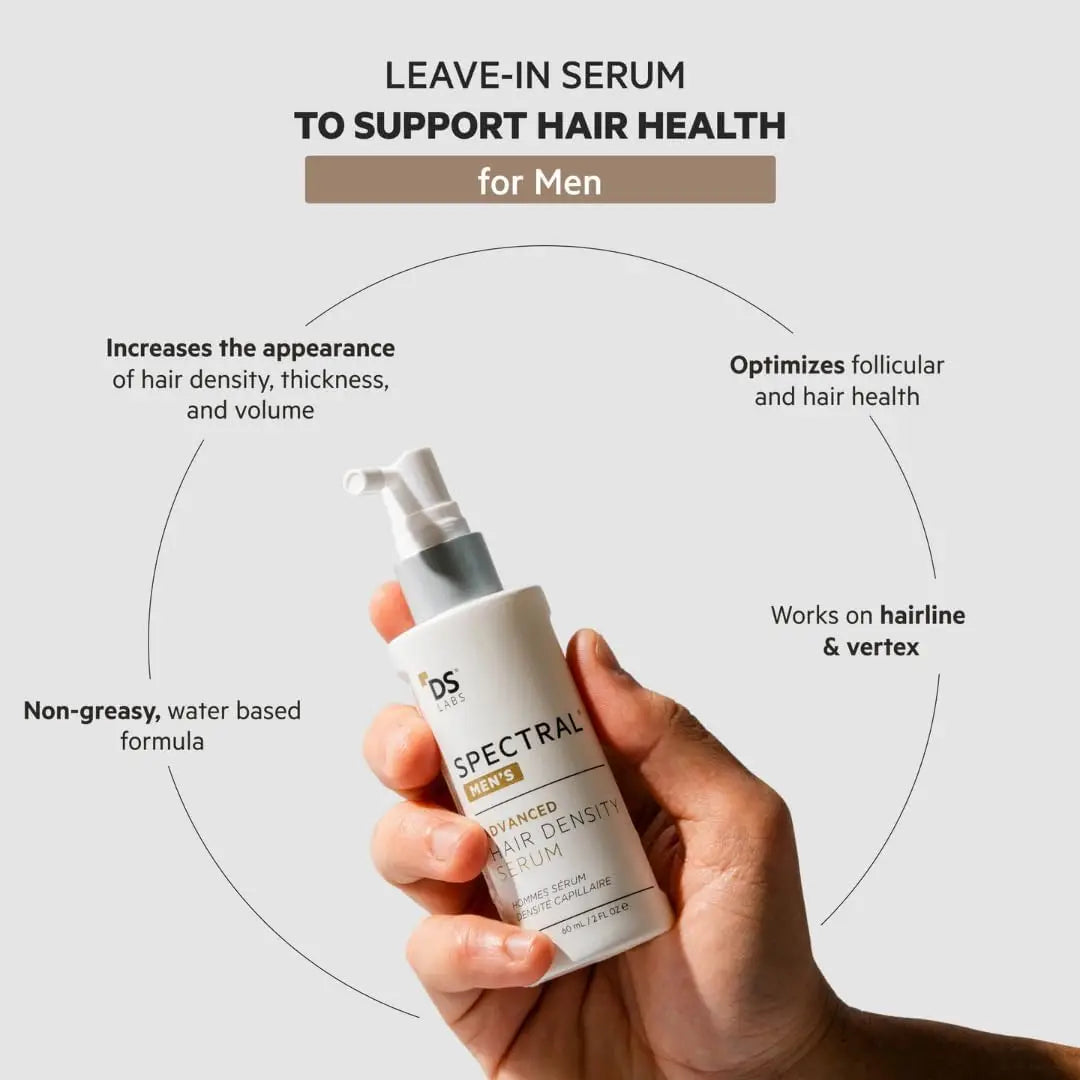 DS Laboratories Spectral Men's Advanced Hair Density Serum 60ml – Nanoxidil Scalp Serum
