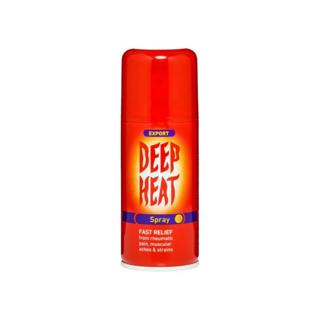 Deep Heat Fast Relief Spray 150ML – Warming Spray