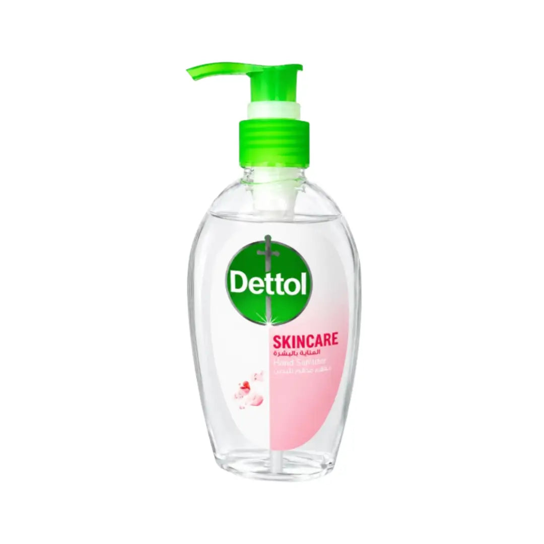 Dettol Skincare Hand Sanitizer 200ml – Instant Hand Hygiene Gel with Skin Care Formula, No Water Required