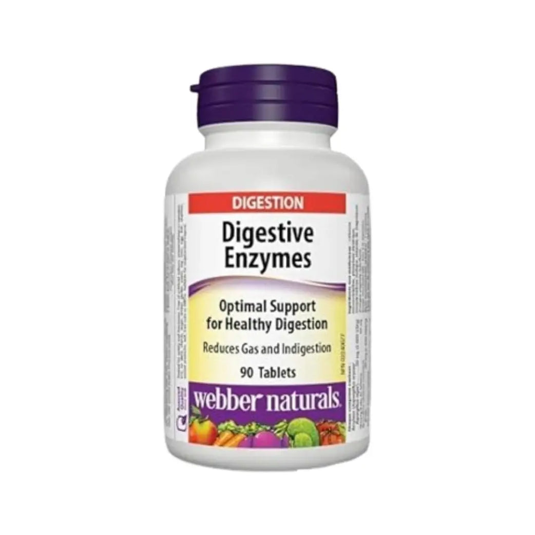 Webber Naturals Digestive Enzymes Tab 90s