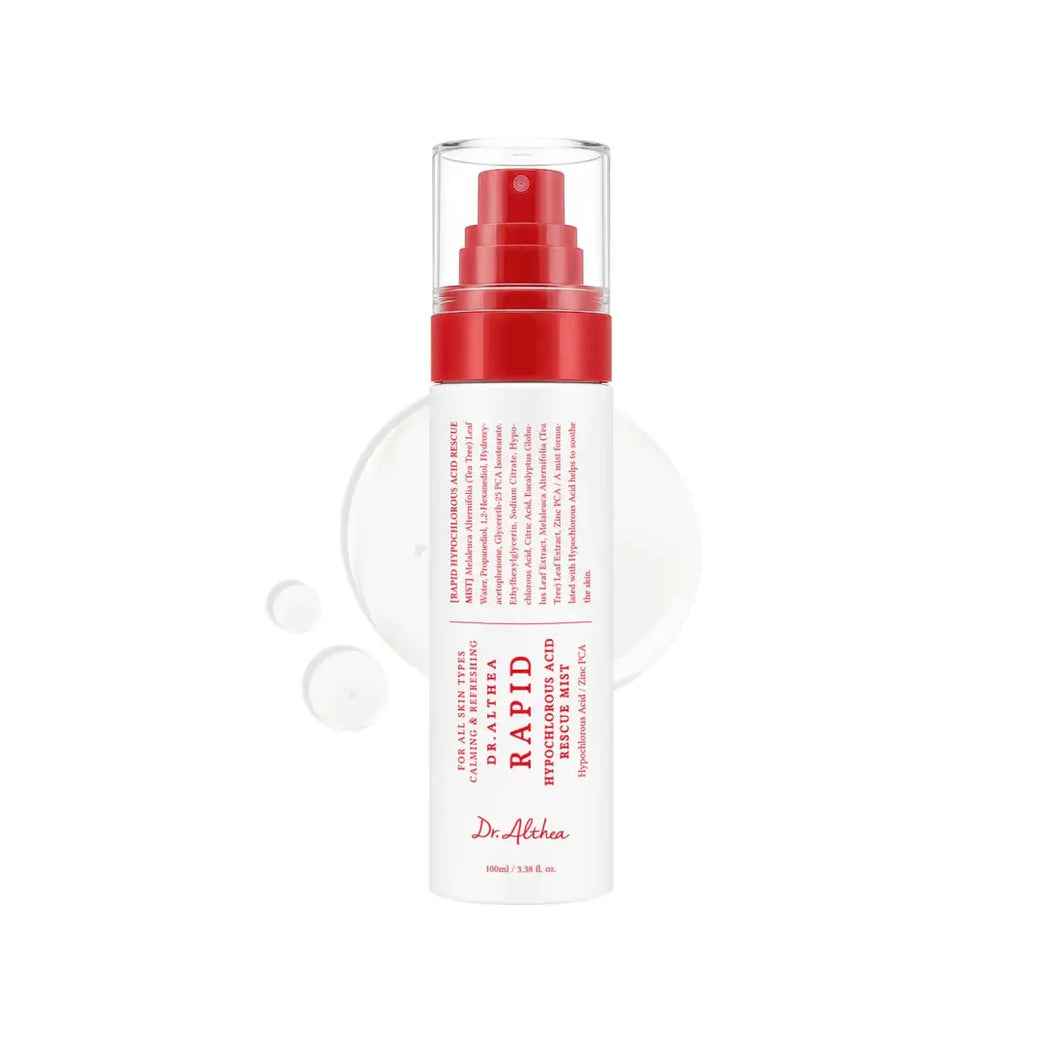 Dr. Althea Rapid Hypochlorous Acid Rescue Mist 100ml – Soothing Facial Mist