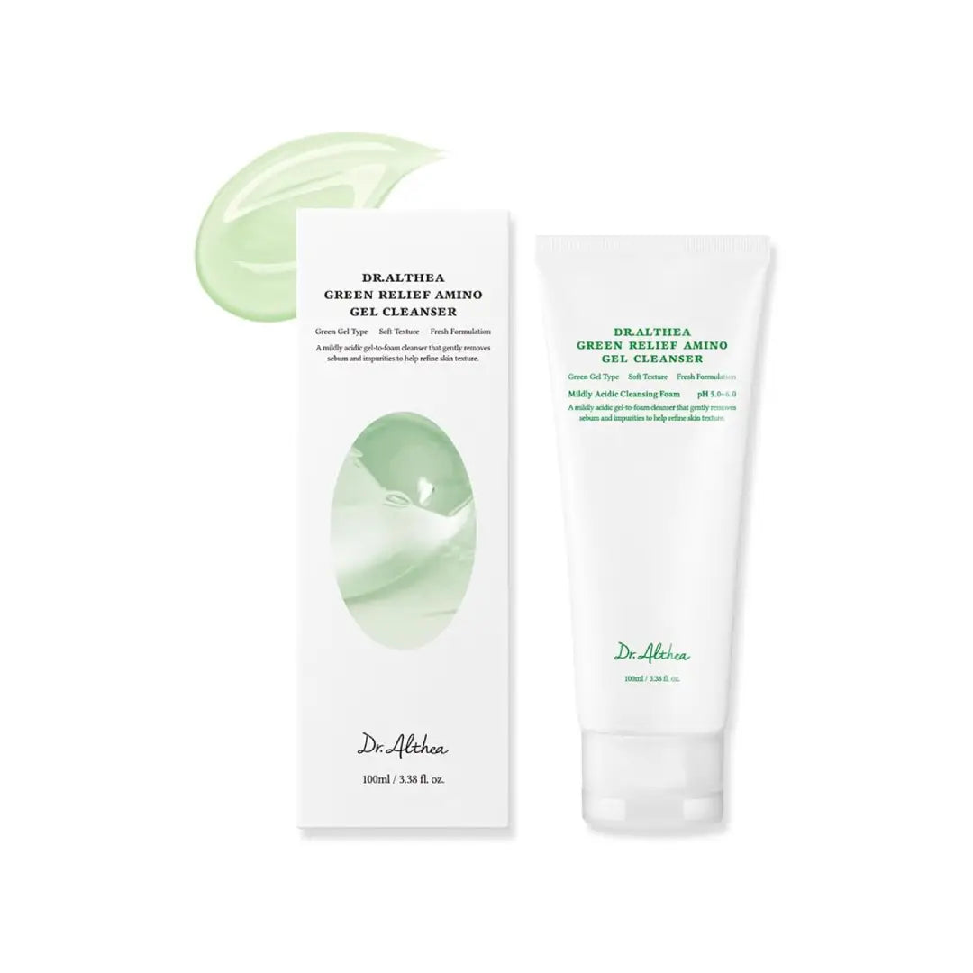 Dr. Althea Green Relief Amino Gel Cleanser 100ml – Hydrating Facial Cleanser