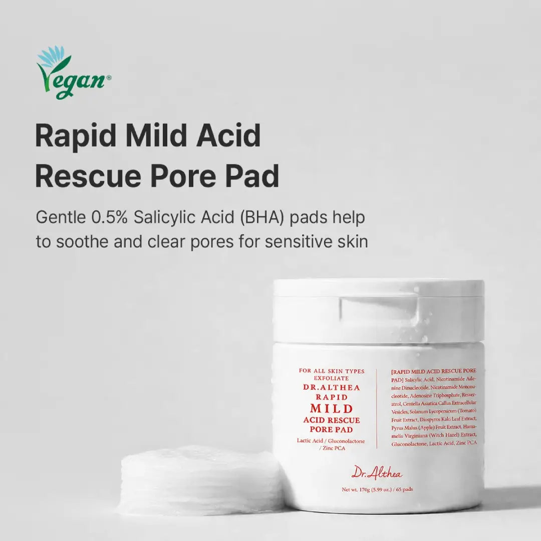 Dr. Althea Rapid Mild Acid Rescue Pore Pad 170g