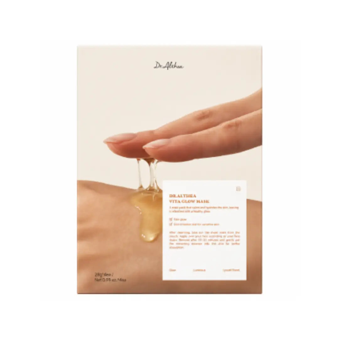 Dr. Althea Vita Glow Mask 28g 4 Count – Vitamin Face Mask