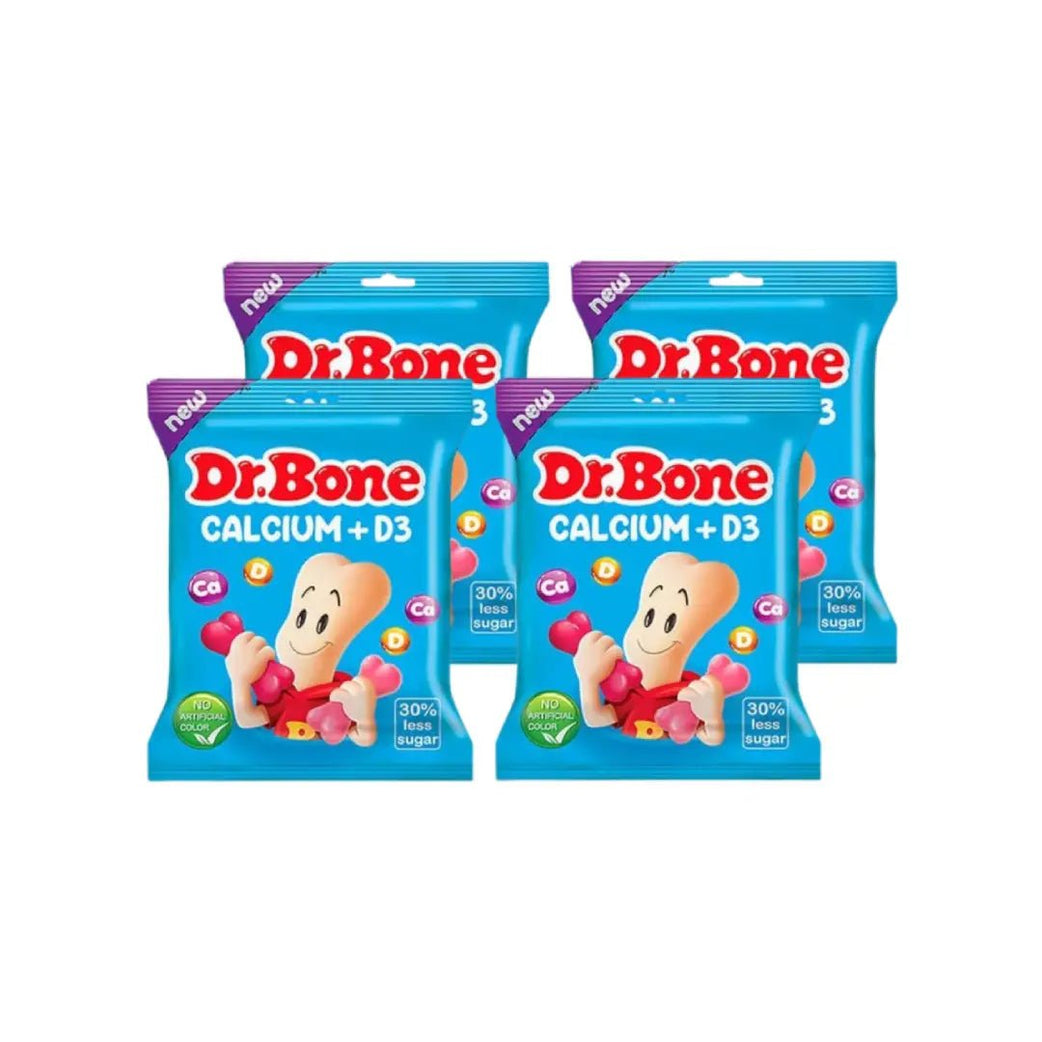 Doc Calcium Dr. Bone Calcium+D3 50g 4 Packs – Med7 Online