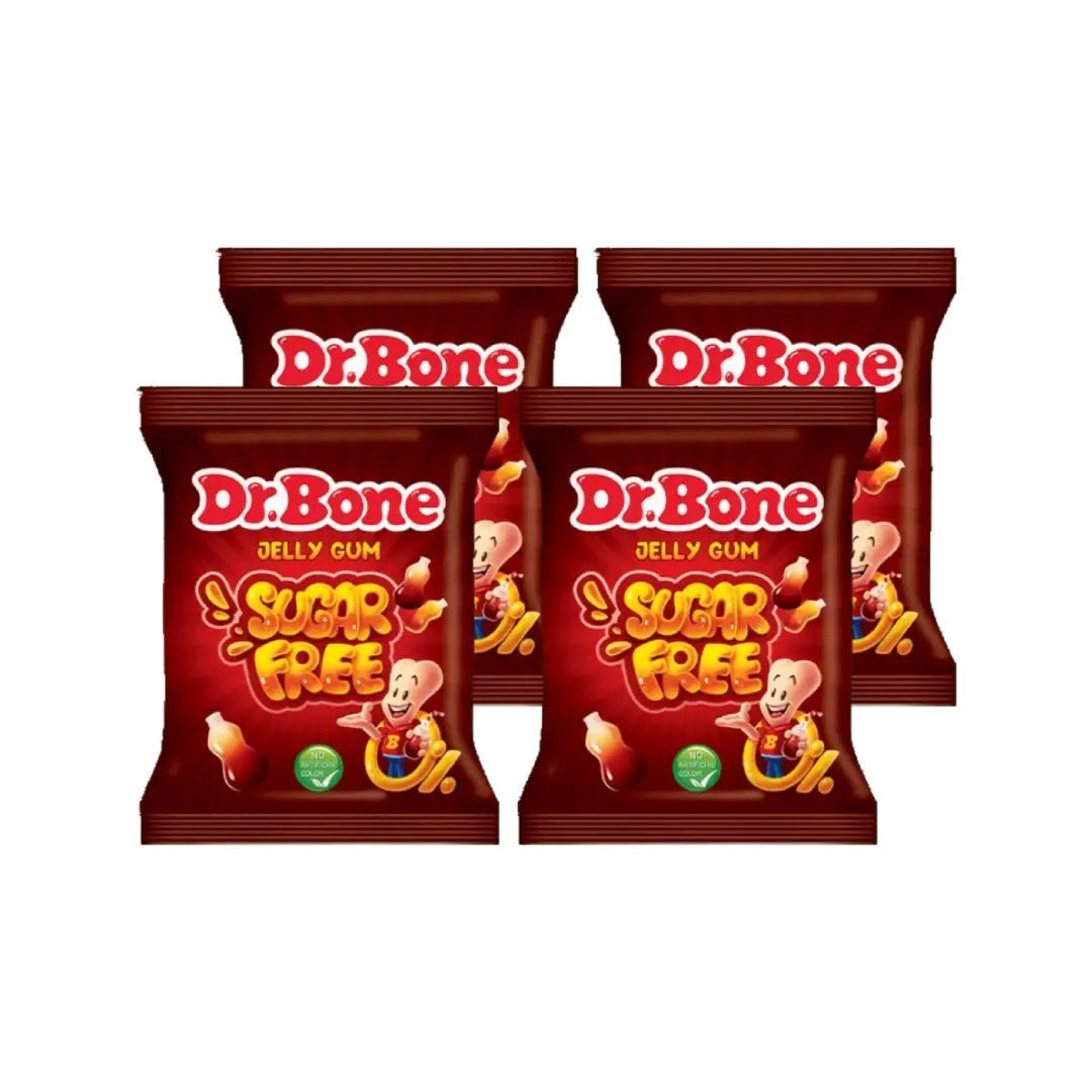 Dr. Bone Sugar Free Jelly Cola Gum 50g 4 Packs