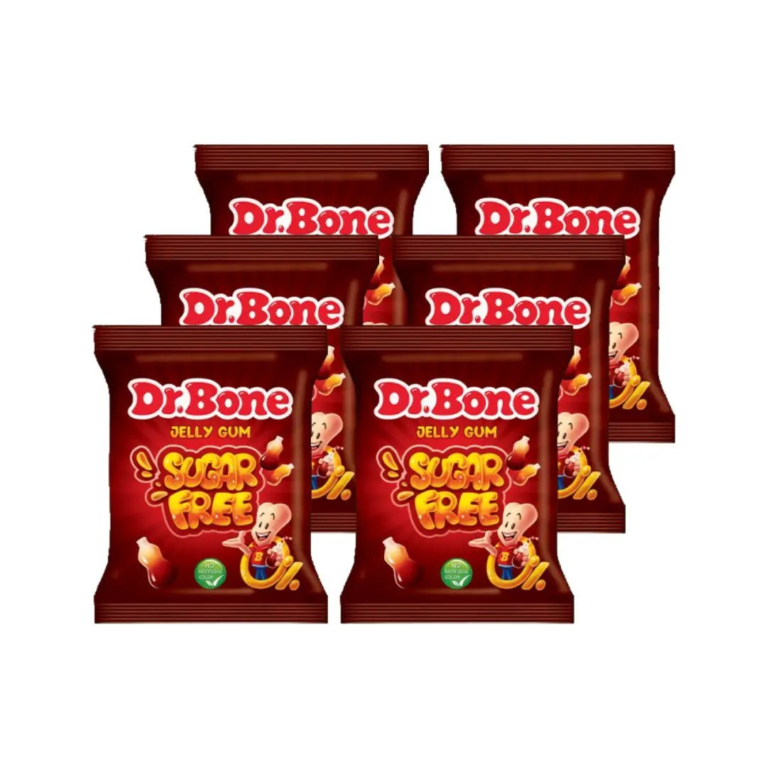 Dr. Bone Sugar Free Jelly Cola Gum 50g 6 Packs
