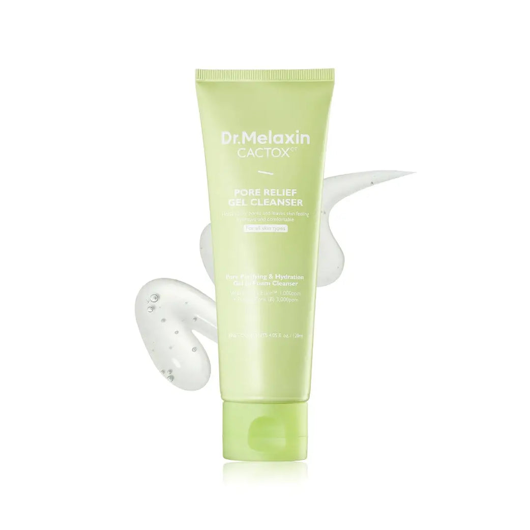 Dr. Melaxin Cactox Pore Relief Gel Cleanser 120ml – Facial Cleanser
