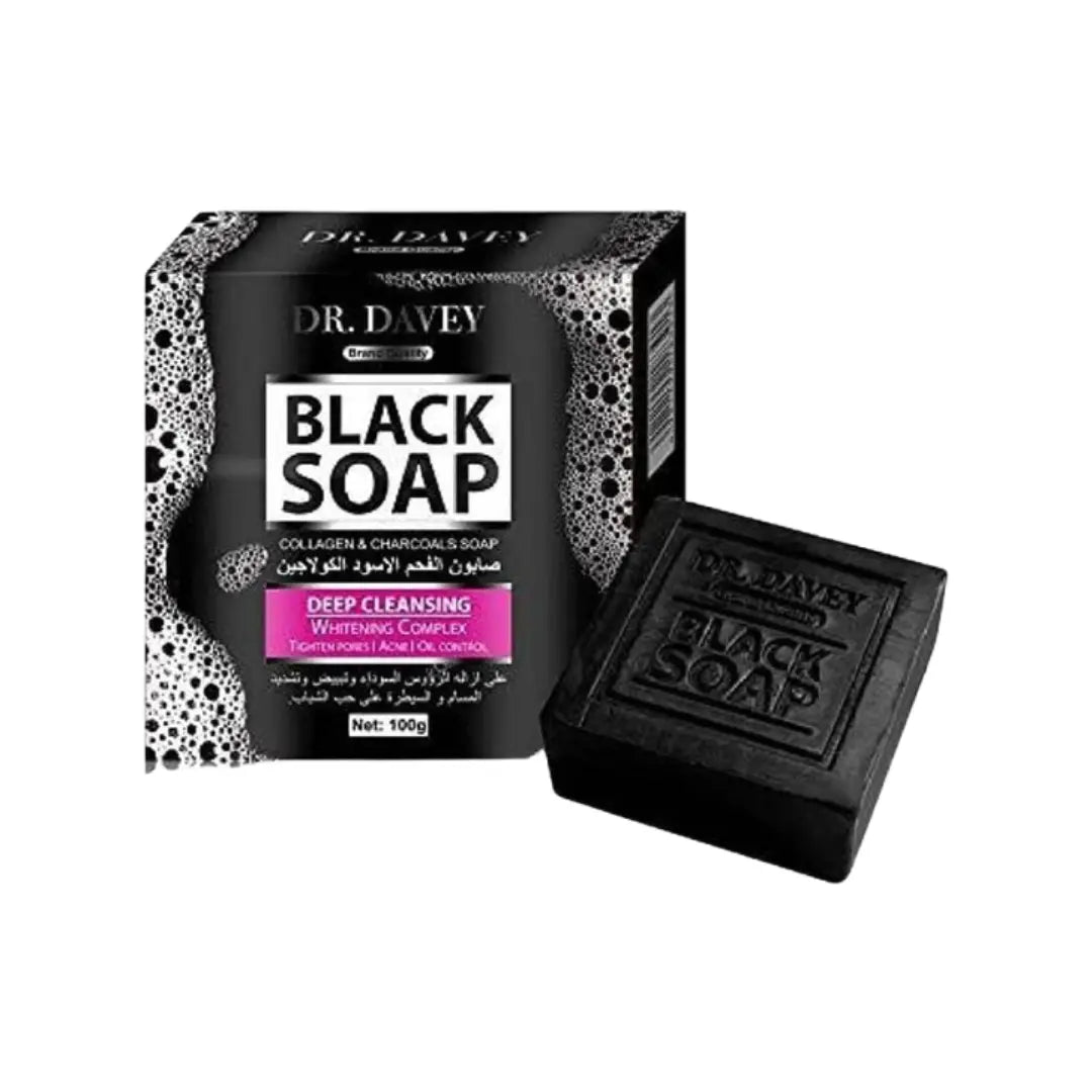 Dr. Rashel Black Charcoal Soap 100g Deep Cleansing Facial and Body Soap