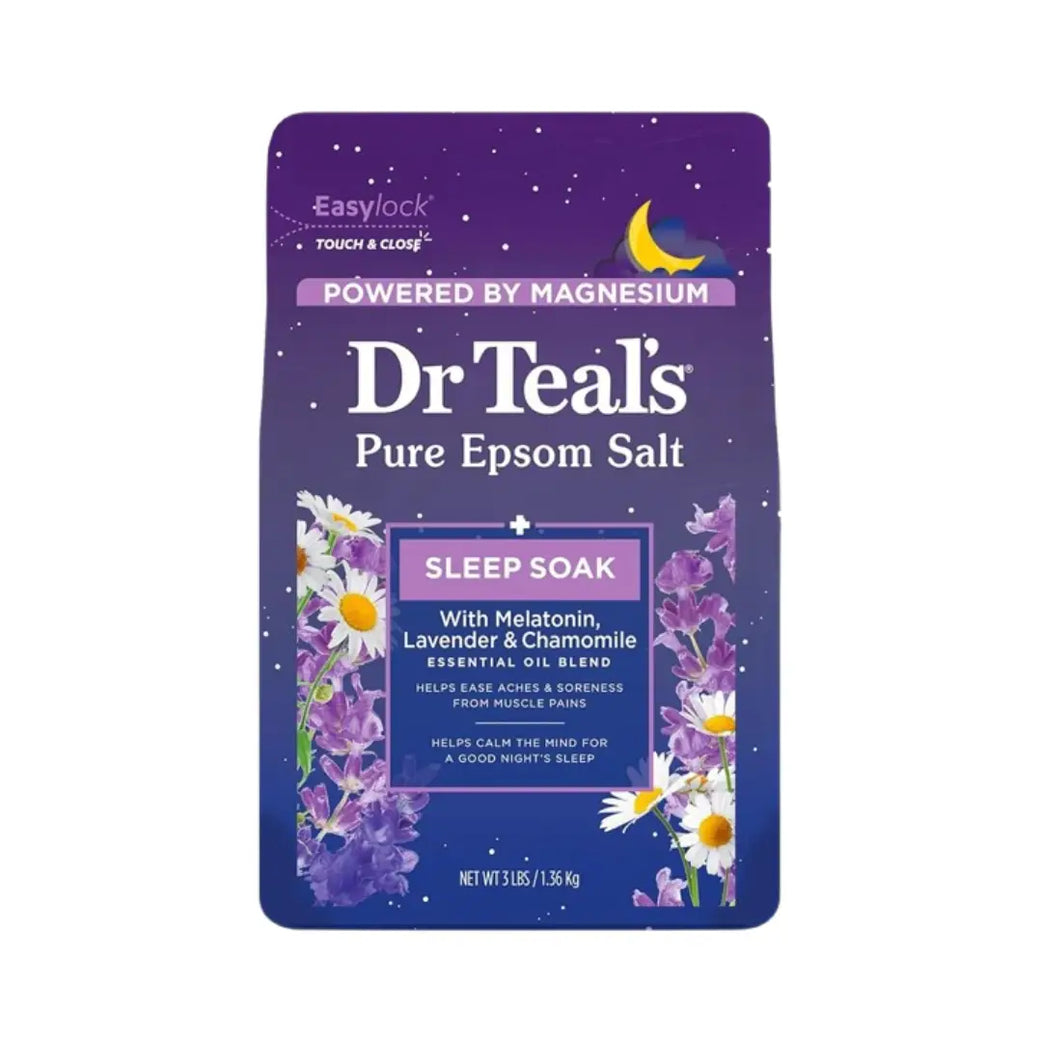Dr. Teals Pure Epsom Salt Melatonin Sleep Soak 1.36KG