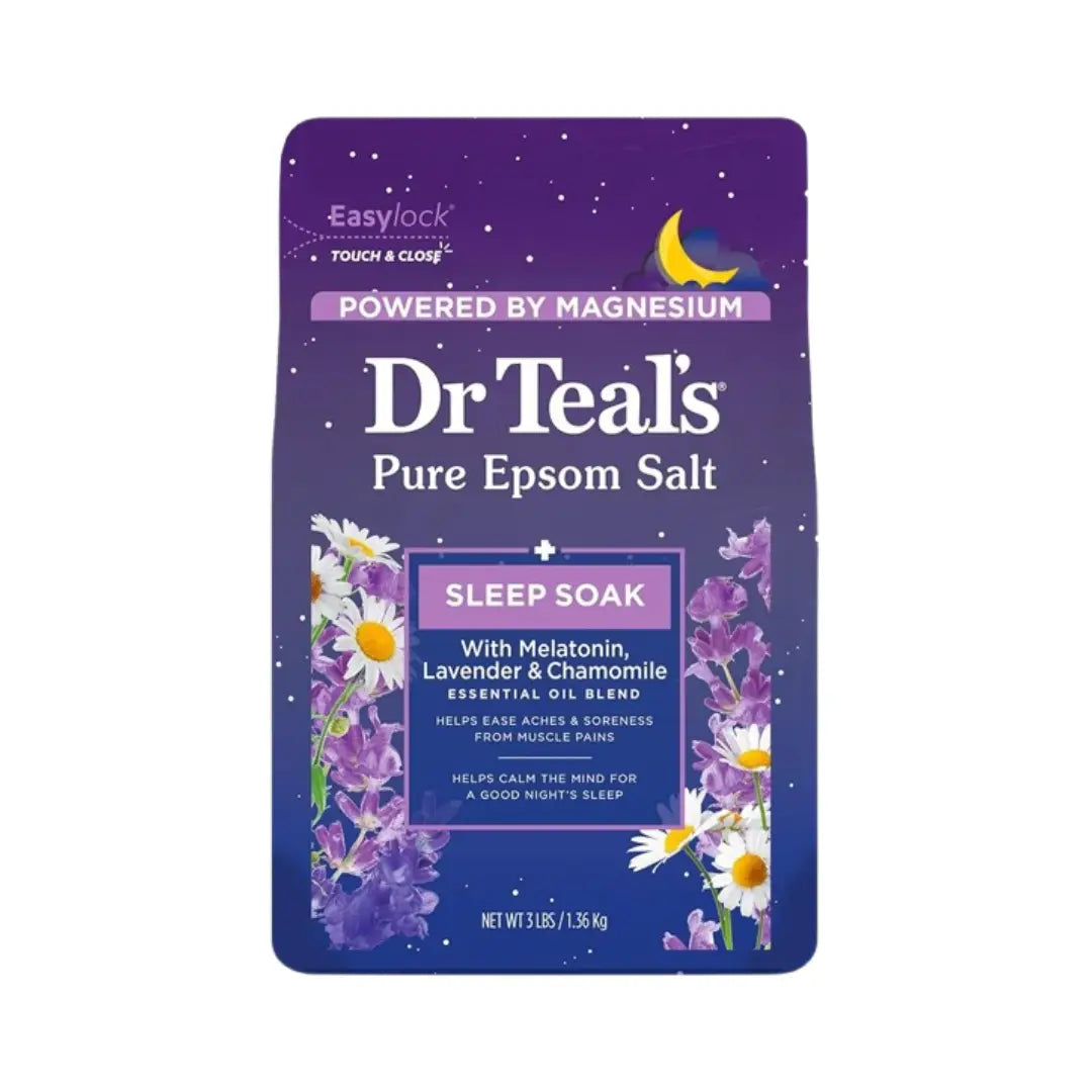 Dr. Teals Pure Epsom Salt Melatonin Sleep Soak 1.36KG