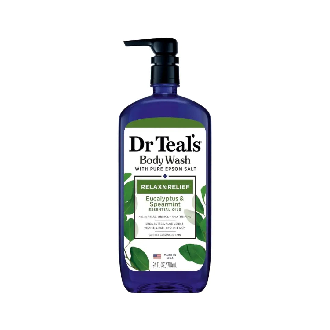 Dr. Teals Epsom Body Wash Epsom Salt Eucalyptus & Spearmint Oil 710ML