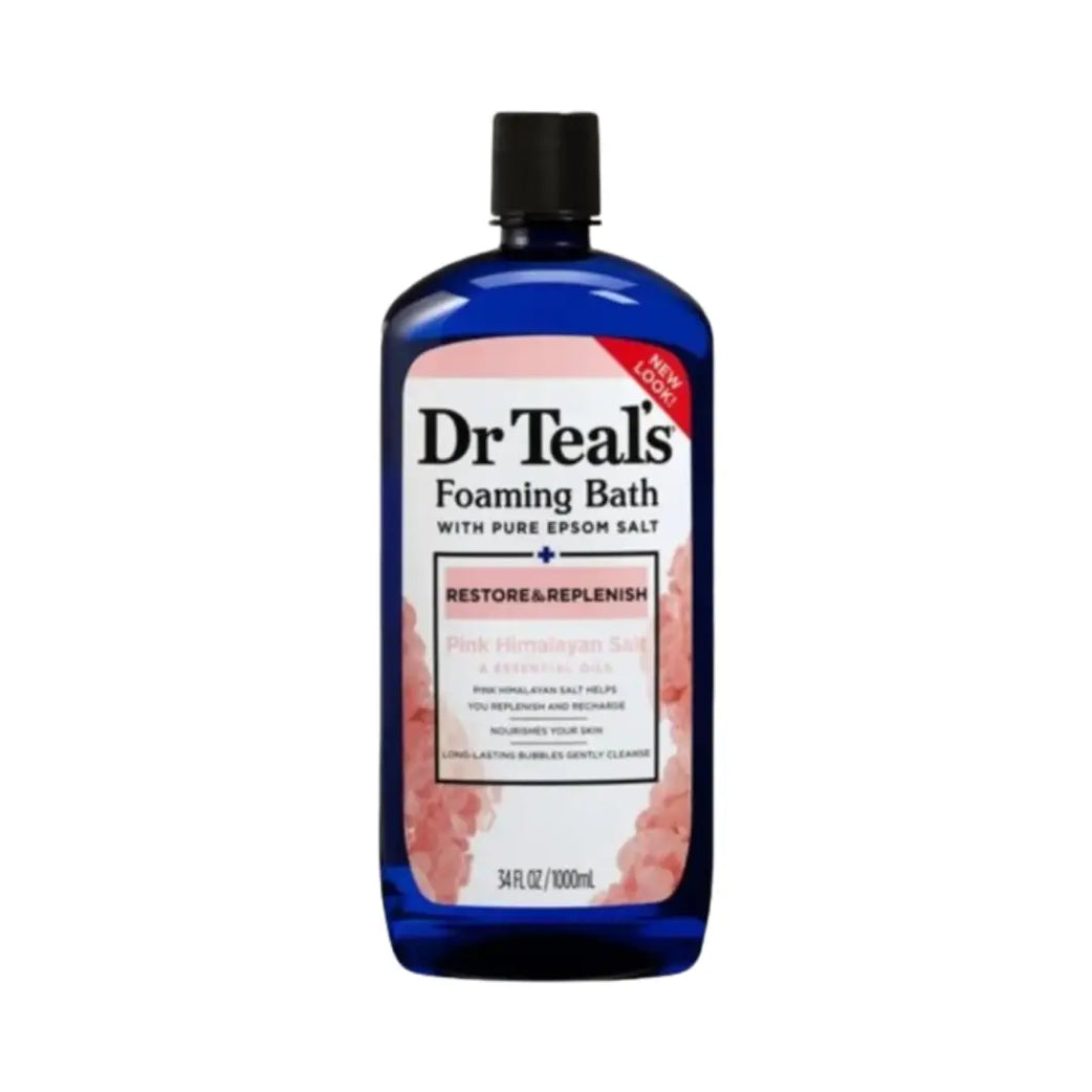 Dr. Teals Pink Himalayan Salt Foaming Bath 1000ML