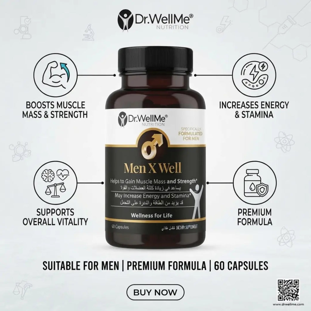 Dr Wellme Men X Well Capsules 60s