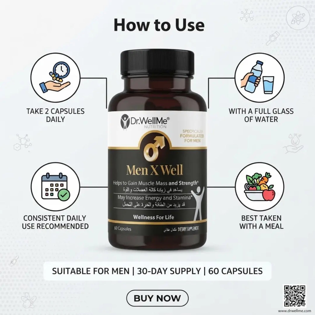 Dr Wellme Men X Well Capsules 60s