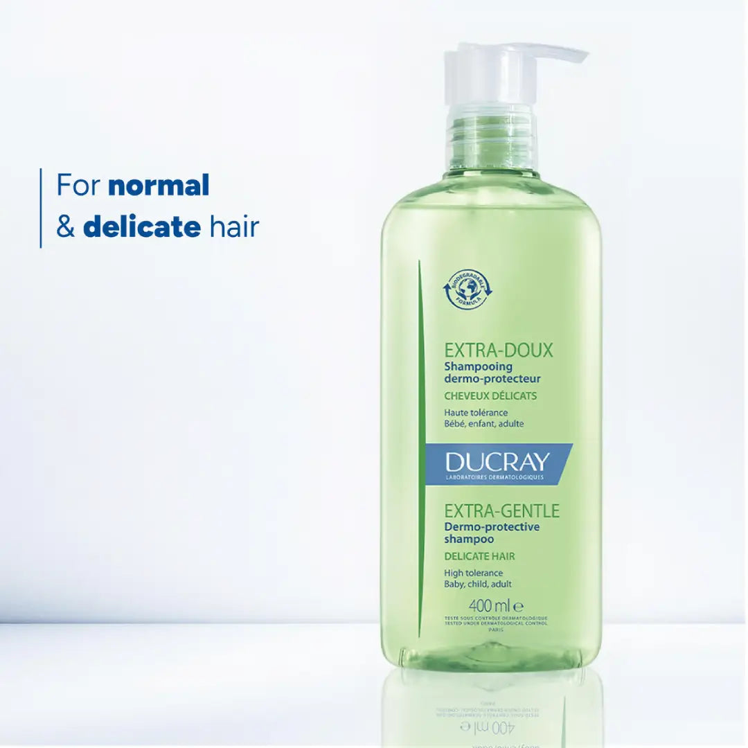Ducray Extra Gentle Shampoo 400ml – Gentle Shampoo for Delicate Hair