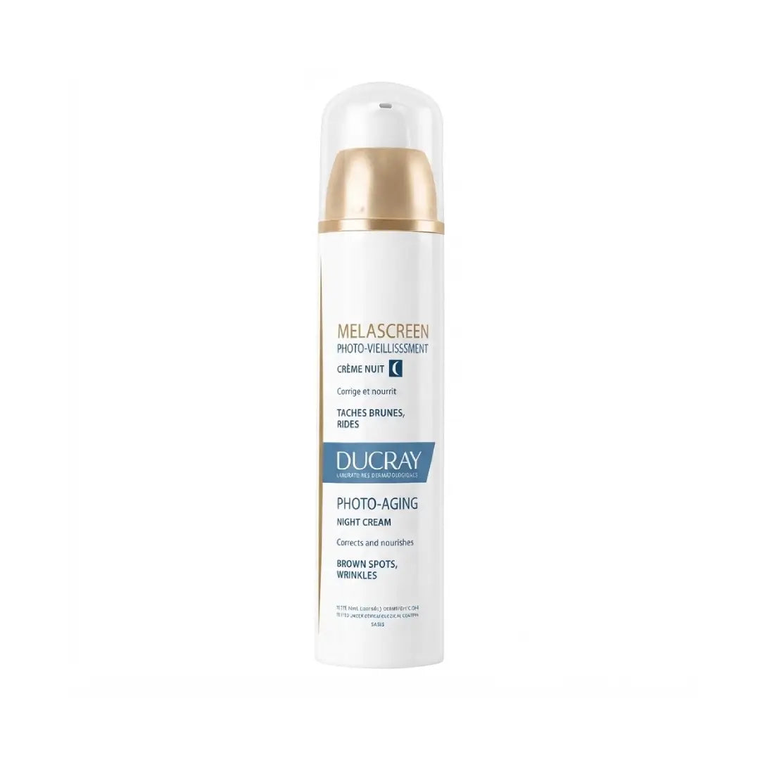 Ducray Melascreen Photo-Aging Night Cream 50ml – Anti Dark Spot & Anti-Wrinkle Face Cream