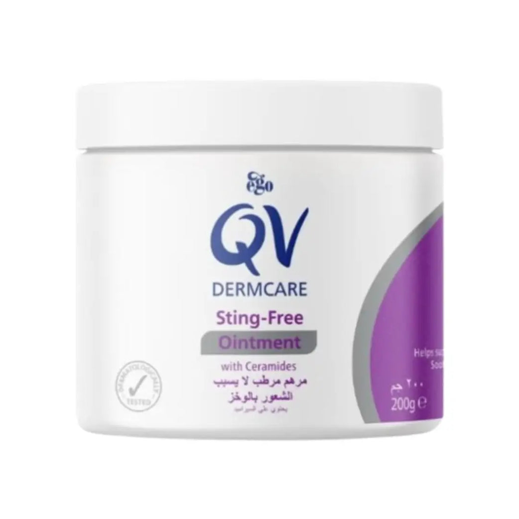 EGO QV Dermcare Sting-Free Ointment 200g – Intensive Moisturizing Skin Barrier Care