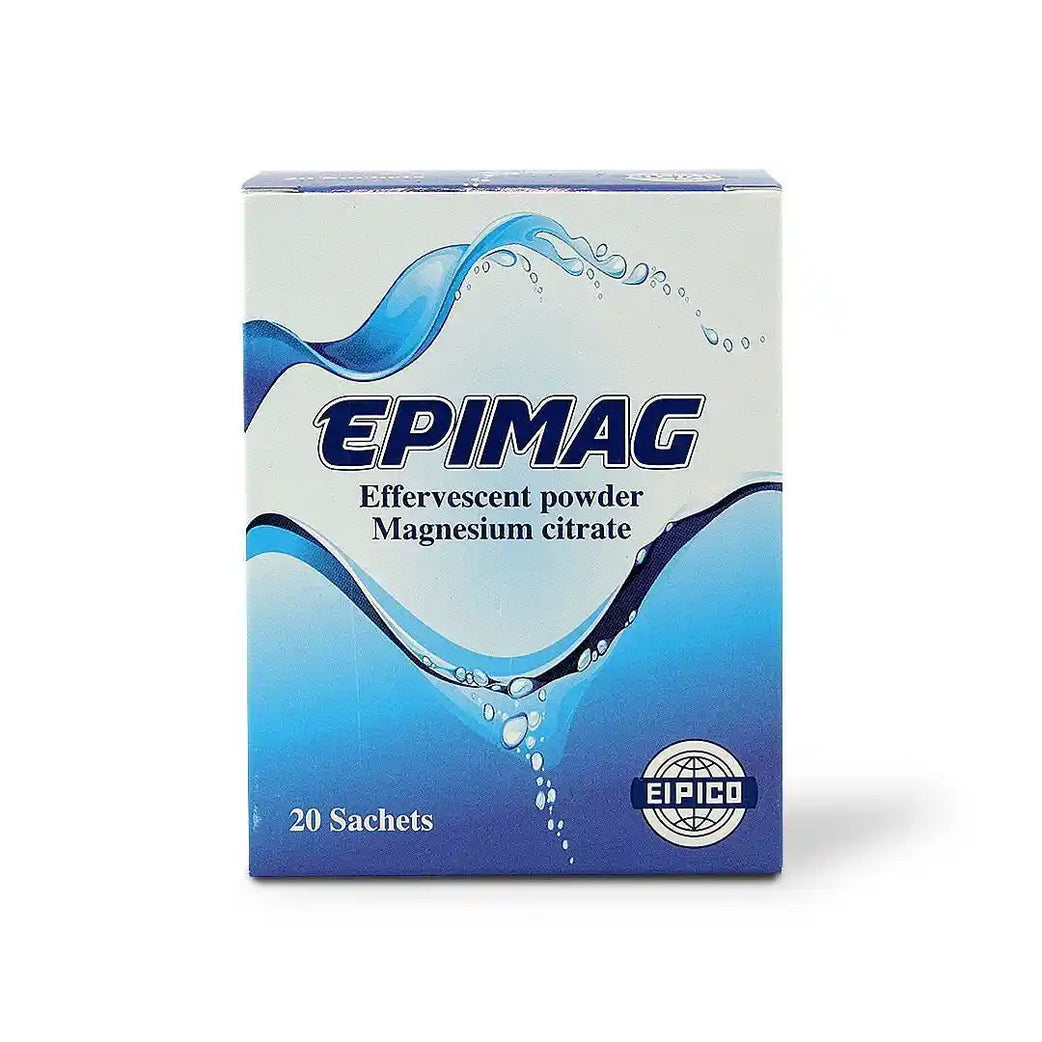 Epimag Effervescent Powder Magnesium Citrate Sachets 20s