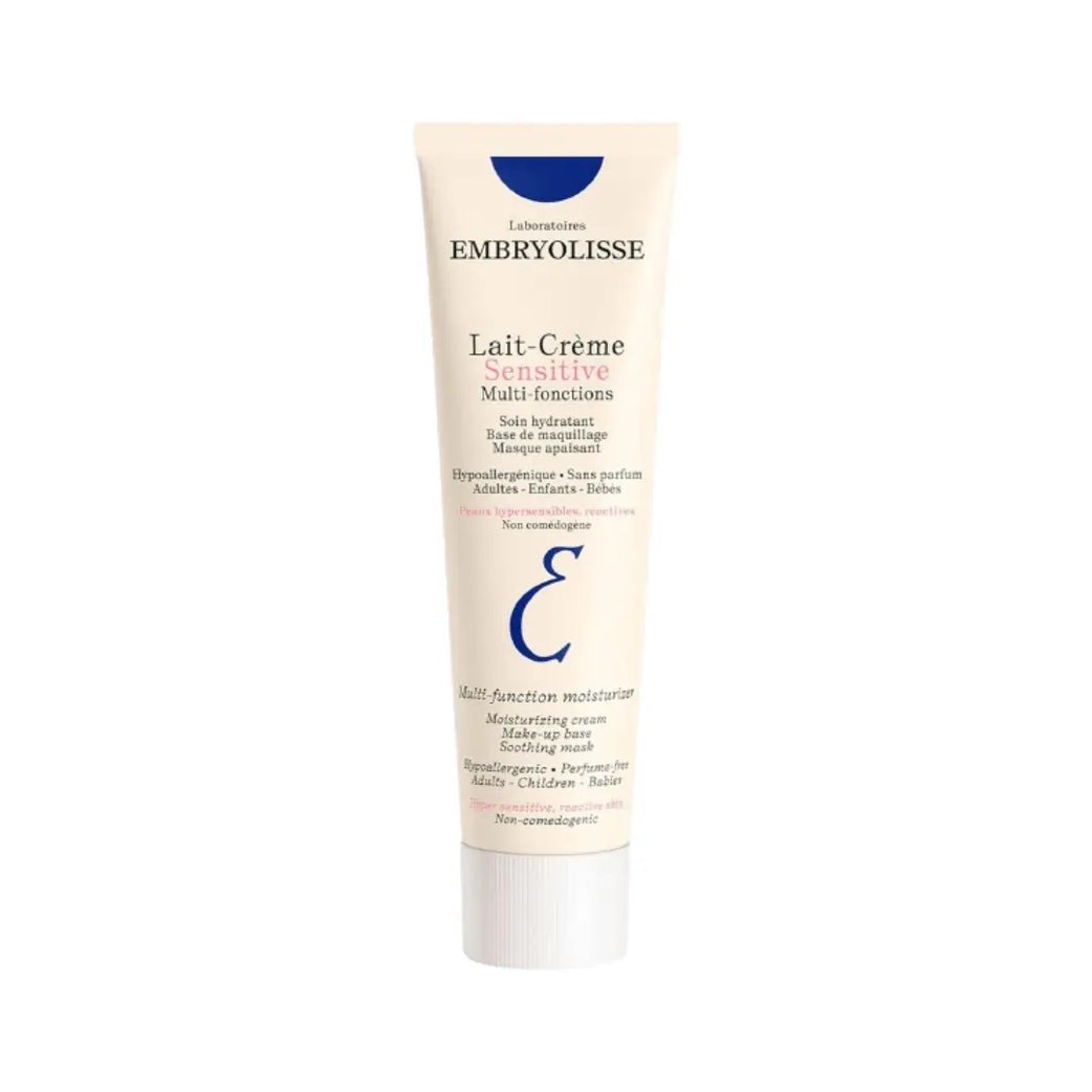 Embryolisse Lait-Crème Multi-Functions Sensitive 100ml | Hydrating Face Cream for Sensitive Skin | Nourishing & Soothing Moisturizer