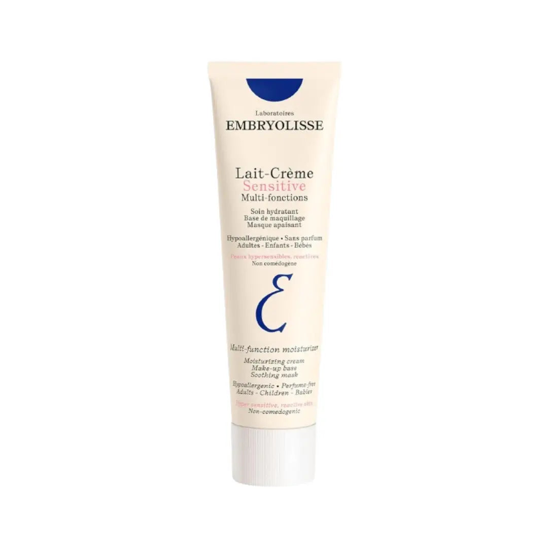 Embryolisse Lait-Crème Multi-Functions Sensitive 100ml | Hydrating Face Cream for Sensitive Skin | Nourishing & Soothing Moisturizer